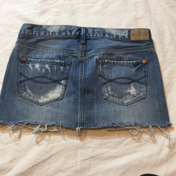 BUNDLE! a&f denim skirt and flare jeans - Picture 6 of 16